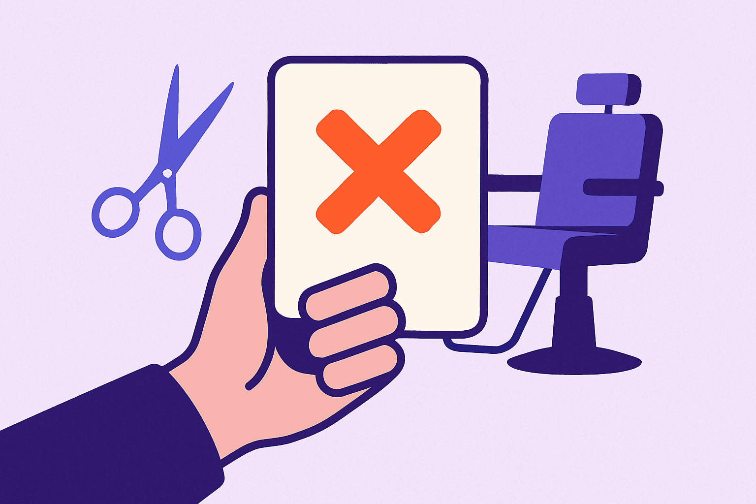 Illustratie bij het artikel: Wat echt helpt tegen klanten die niet komen opdagen